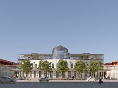 Bild Rendering des Gebäudes der Arnulfpost in München