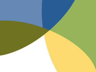 Logo und Corporate Design Farben: Grün, Gelb und Blau und abgerundete Formen für das Stadtentwicklungs-Projekt Allianz für München von unserer Medienagentur