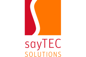 Kundenlogo: sayTEC SOLUTIONS