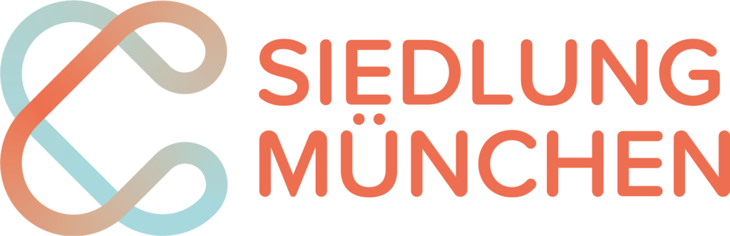 Logo der Siedlung München in Bild und Schriftlogo