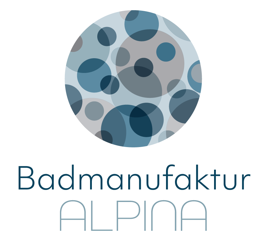 Logo der Badmanufaktur Alpina.